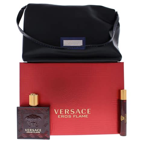 versace aftershave flame|Versace flame gift set.